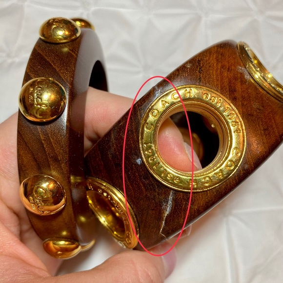 Wooden Coach Bangle Set - Picture 4 of 6